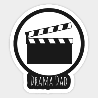 Clap Board - Drama Dad Sticker